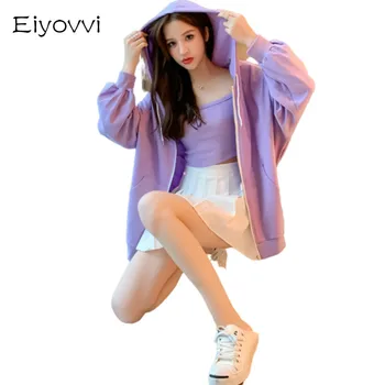 2020 Loos Hoodies Cardigan Suit Women's Coat + Suspender Crop Top Two-piece Set Sweatshirt Kpop Streetwear Aesthetic Korean
2020 Loos Hoodies Cardigan Suit Women's Coat + Suspender Crop Top Two-piece Set Sweatshirt Kpop Streetwear Aesthetic Korean