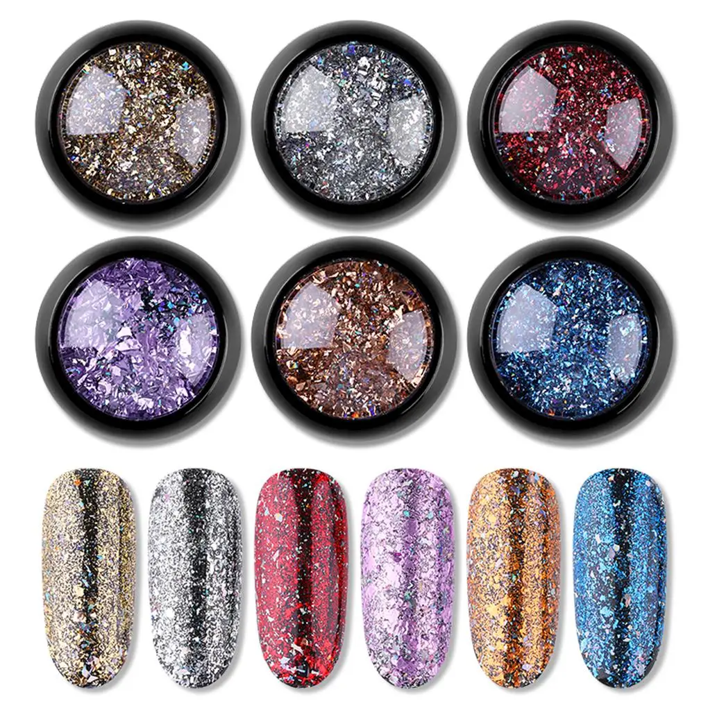 Nail color foil powder Multi-color optional magic fireworks color foil glitter sequins nail polish nail sequins
Nail color foil powder Multi-color optional magic fireworks color foil glitter sequins nail polish nail sequins