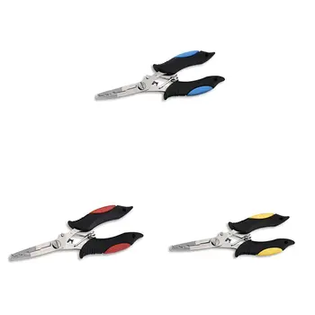 Multifunctional Lure Pliers Vigorous Fishing Pliers Stainless Steel Open Loop Lead Clasp Fishing Line Scissors fishing tackle 
Multifunctional Lure Pliers Vigorous Fishing Pliers Stainless Steel Open Loop Lead Clasp Fishing Line Scissors fishing tackle
