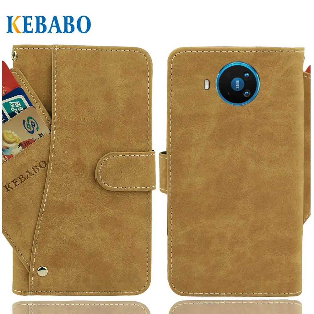 Vintage Leather Wallet For Nokia 8.3 5G Case 6.81" Flip Luxury Card Slots Cover Magnet Phone Protective Cases Bags
Vintage Leather Wallet For Nokia 8.3 5G Case 6.81" Flip Luxury Card Slots Cover Magnet Phone Protective Cases Bags