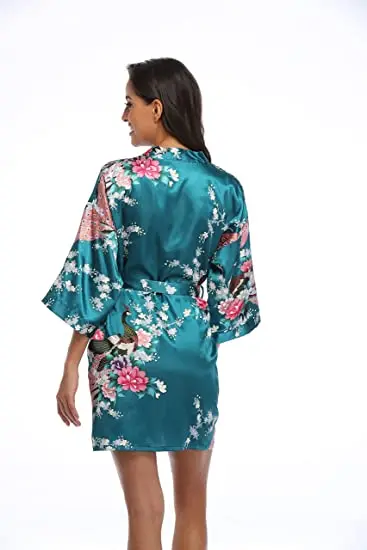 2015 Silk Kimono Robe Bathrobe Women Satin Robe Robe Longue Femme For Women Night Sexy Robes Night Grow For Bridesmaid Summer 2015 Silk Kimono Robe Bathrobe Women Satin Robe Robe Longue Femme For Women Night Sexy Robes Night Grow For Bridesmaid Summer