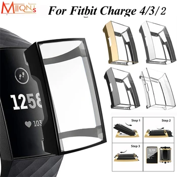 For Fitbit Charge 2 3 4 Case TPU Silicone Protective Clear Case Cover Shell for Fitbit Charge 2 Smart Watch Band Accessories
For Fitbit Charge 2 3 4 Case TPU Silicone Protective Clear Case Cover Shell for Fitbit Charge 2 Smart Watch Band Accessories