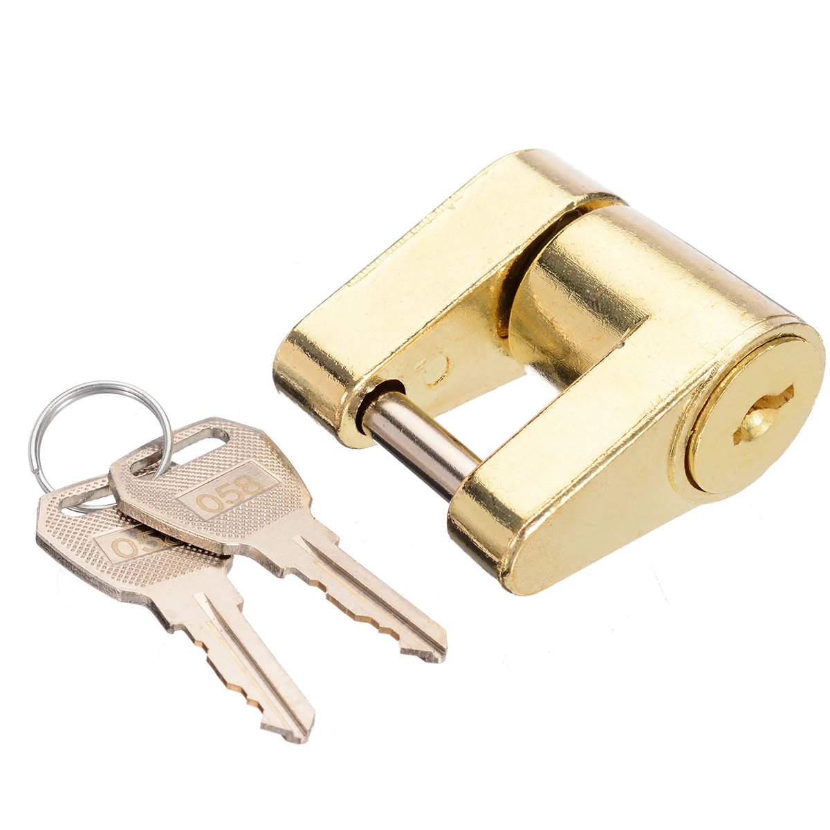 Mayitr 1set Trailer Coupler Padlock Solid Brass Trailer Locks For Hitch Security Protector Theft Protection Tool
Mayitr 1set Trailer Coupler Padlock Solid Brass Trailer Locks For Hitch Security Protector Theft Protection Tool