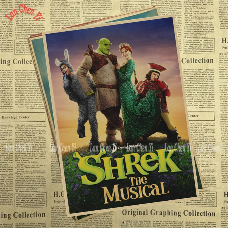 High Resolution Shrek The Musical Poster