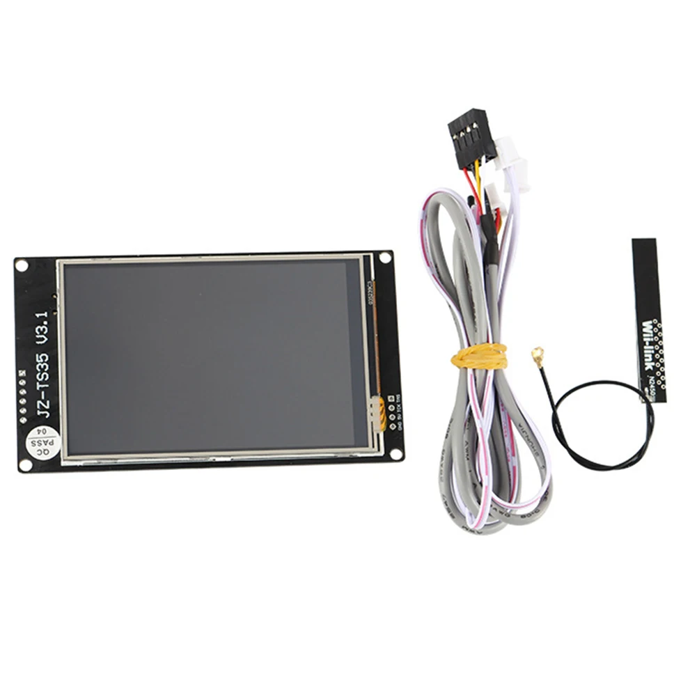 3.5 Inch Full Color Accessories Tools Display Parts Resistive Support WIFI APP Touch Screen Professional Electric For 3D Printer
3.5 Inch Full Color Accessories Tools Display Parts Resistive Support WIFI APP Touch Screen Professional Electric For 3D Printer