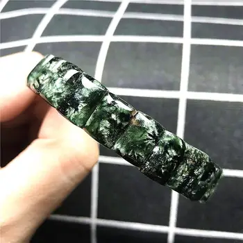 100% Natural Green Seraphinite Beads Bracelet For Woman Lady Man 12x8mm Rectangle Gemstone Crystal Stretch Bangle Jewelry AAAAA
100% Natural Green Seraphinite Beads Bracelet For Woman Lady Man 12x8mm Rectangle Gemstone Crystal Stretch Bangle Jewelry AAAAA