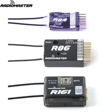 Radiomaster Multi-Protocol Receiver R81 R84 R86 R86C R88 4CH 6CH 8CH Receptor SBUS RSSI for FRSKY D8 D16 TX16S SE RC FPV Drones
Radiomaster Multi-Protocol Receiver R81 R84 R86 R86C R88 4CH 6CH 8CH Receptor SBUS RSSI for FRSKY D8 D16 TX16S SE RC FPV Drones