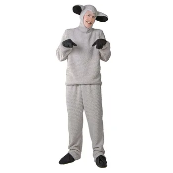 Men Women Lady Clothes Warm Fleece Dress Up Animal Clothes Adult Cute Sheep Cosplay Costume Cartoon Winter Hooded Sets Masquerad
Men Women Lady Clothes Warm Fleece Dress Up Animal Clothes Adult Cute Sheep Cosplay Costume Cartoon Winter Hooded Sets Masquerad