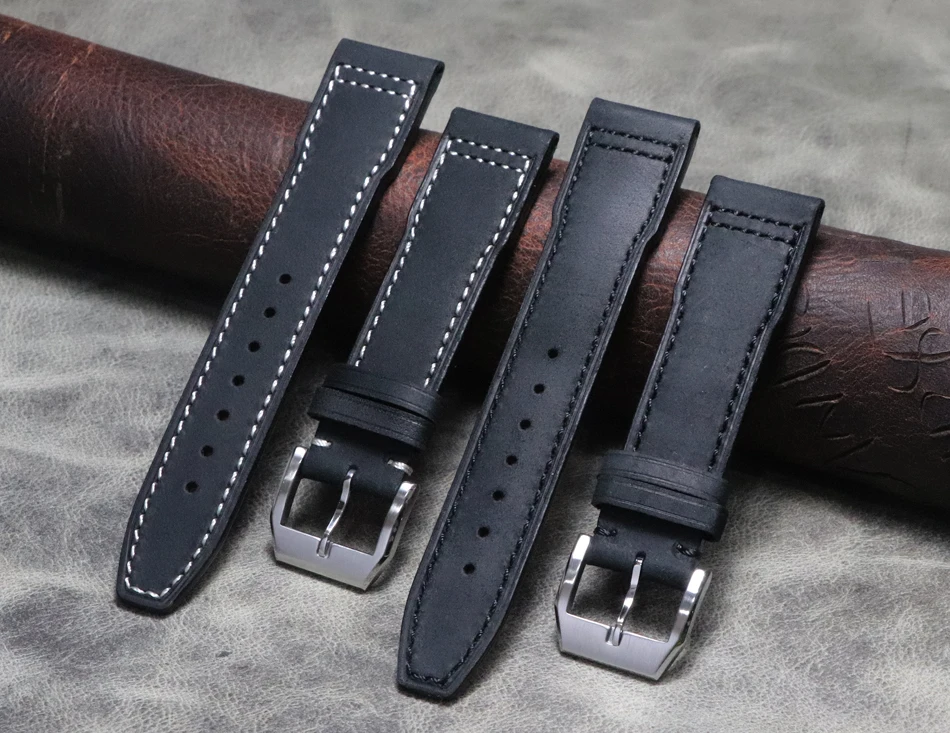 High quality Outdoor sports climbing watch leisure watch 22mm 21mm 20mm leather handmade cowhide strap Upscale Retro Wristband
High quality Outdoor sports climbing watch leisure watch 22mm 21mm 20mm leather handmade cowhide strap Upscale Retro Wristband