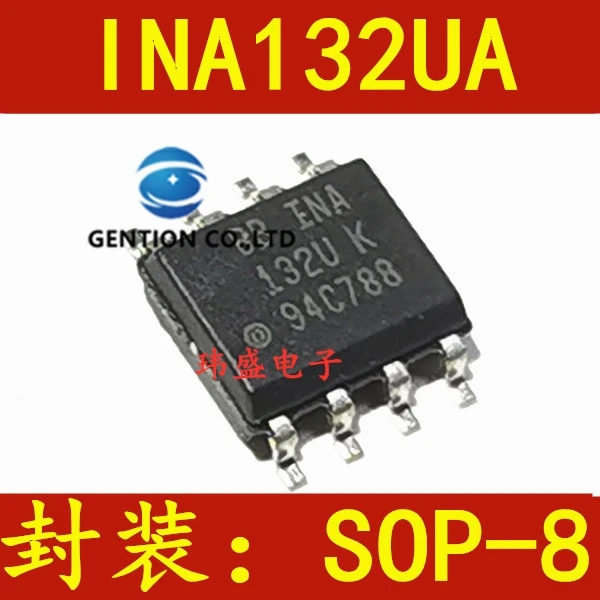 10 шт., INA132 INA132U INA132UA SOP-8, одномощный дифференциальный усилитель яркости, 100% новый и оригинальный
10 шт., INA132 INA132U INA132UA SOP-8, одномощный дифференциальный усилитель яркости, 100% новый и оригинальный