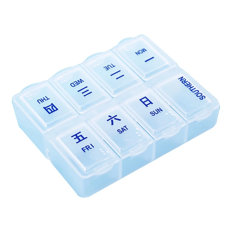 7 Days Weekly Tablet Home Product Weekly Tablet Pill Medicine Box Holder Storage Pills Organizer Container Case
7 Days Weekly Tablet Home Product Weekly Tablet Pill Medicine Box Holder Storage Pills Organizer Container Case