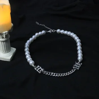 Deng Ziqi with the pearl chain splicing necklace female clavicle chain ins cold wind network red person simple neck chain
Deng Ziqi with the pearl chain splicing necklace female clavicle chain ins cold wind network red person simple neck chain