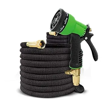 Flexi Hose & 8 Function Nozzle 50 FT Lightweight Expandable Garden Hose Flexibility Rot, Crack, Leak Resistant
Flexi Hose & 8 Function Nozzle 50 FT Lightweight Expandable Garden Hose Flexibility Rot, Crack, Leak Resistant