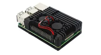 20pcs Aluminum Case with Dual Cooling Fan Metal Shell Black Enclosure for Raspberry Pi 3 Model B+
20pcs Aluminum Case with Dual Cooling Fan Metal Shell Black Enclosure for Raspberry Pi 3 Model B+