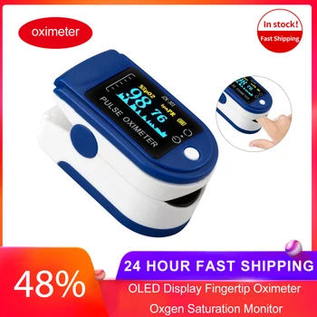 OLED Display Fingertip Oximeter Oxgen Saturation Monitor Blood Oxygen Pulse Rate Monitor Portable Family Travel Oximeter
OLED Display Fingertip Oximeter Oxgen Saturation Monitor Blood Oxygen Pulse Rate Monitor Portable Family Travel Oximeter