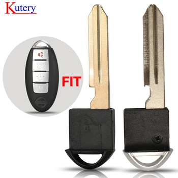 

kutery Uncut Emergency Valet Insert Car Key Blade For Nissan Infiniti Alitma Armada Cube EX35 M35 M45 2006-2011 Replacement