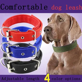 Pet collar Dog leash Strong and comfortable Collar for Small Medium Large Dogs Pug Adjustable size Big pet four colorsFashion
Pet collar Dog leash Strong and comfortable Collar for Small Medium Large Dogs Pug Adjustable size Big pet four colorsFashion