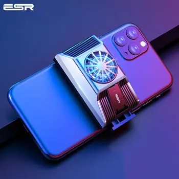 ESR Mobile Phone Cooler Semiconductor Cooling Fan for iPhone Samsung Xiaomi Mobile Phone Radiator PUBG Gaming Heat Sink Holder
ESR Mobile Phone Cooler Semiconductor Cooling Fan for iPhone Samsung Xiaomi Mobile Phone Radiator PUBG Gaming Heat Sink Holder
