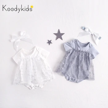Koodykids 2020 Baby Girl Summer Bodysuits Baby Girl White Dress Princess Party Rompers Creeper Little Girls Clothes For Summer 
Koodykids 2020 Baby Girl Summer Bodysuits Baby Girl White Dress Princess Party Rompers Creeper Little Girls Clothes For Summer