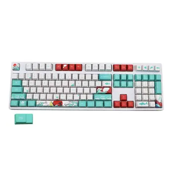 104keys Coral Sea PBT Multifunction Suspension Keycaps Replacement Parts For Mechanical Keyboards Home Office Practical Dyed
104keys Coral Sea PBT Multifunction Suspension Keycaps Replacement Parts For Mechanical Keyboards Home Office Practical Dyed