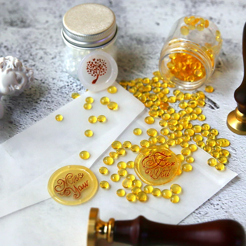 Rubber particles transparent fire paint wax particles amber gold seal wax seal envelope clear stamps bullet journal decoration
Rubber particles transparent fire paint wax particles amber gold seal wax seal envelope clear stamps bullet journal decoration