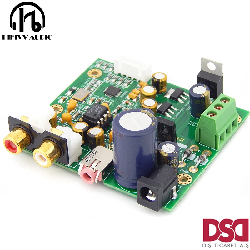ES9018K2M Audio DAC Board Of amplifier Player upgrade decoder I2S Input ES9018 9018 | Электроника