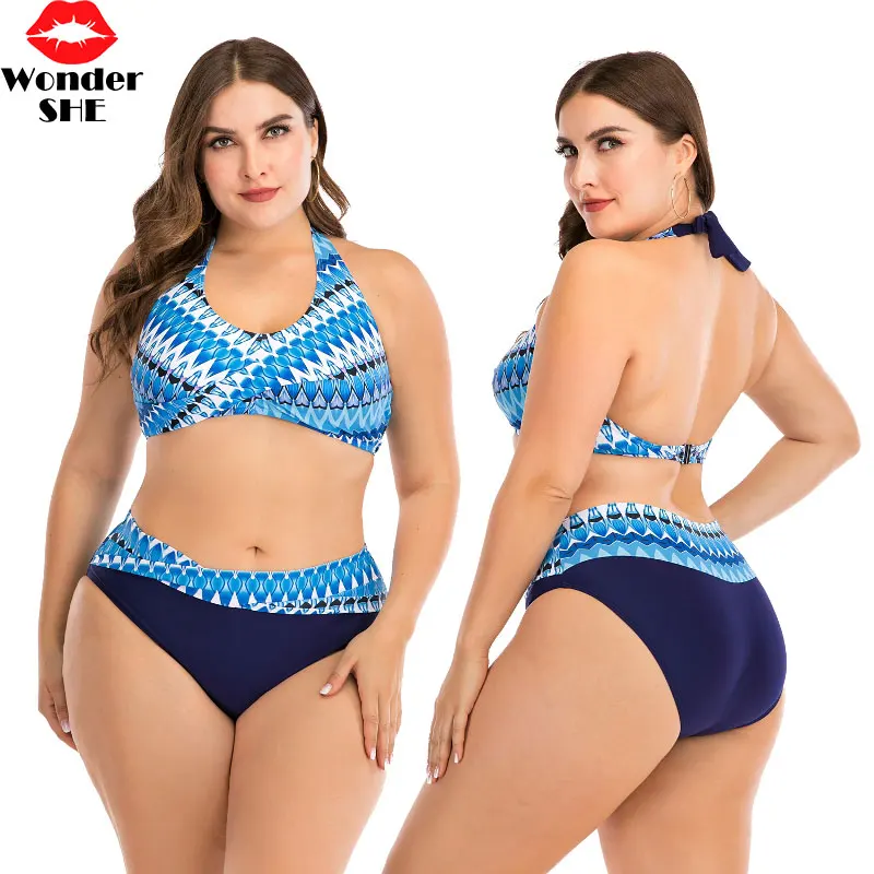 Plus size swimwear women 2020 hight waisted swimsuit 3xl 4xl bikini drop shipping
Plus size swimwear women 2020 hight waisted swimsuit 3xl 4xl bikini drop shipping