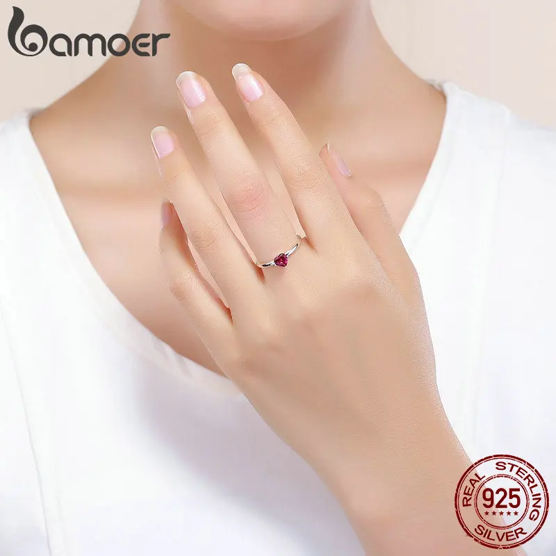 3 цветов 100% 925 серебряное кольцо в форме сердца любовь оригинальный свадебные