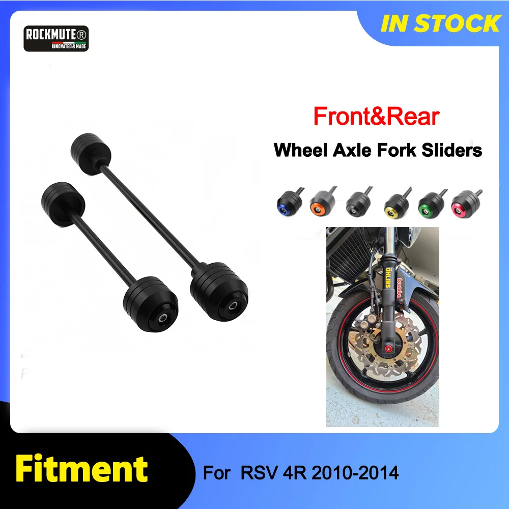 For Aprilia RSV4R 2010 2011 2012 2013 2014 Motorcycle Front Rear Axle Fork Crash Sliders Wheel Protector
For Aprilia RSV4R 2010 2011 2012 2013 2014 Motorcycle Front Rear Axle Fork Crash Sliders Wheel Protector