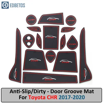 Door Groove Mat For Toyota CHR CH-R 2017 2018 2019 Anti-Slip Mat Gate Slot Coaster Anti-Dirty Mat Car Interiors Gel Pad Rubber
Door Groove Mat For Toyota CHR CH-R 2017 2018 2019 Anti-Slip Mat Gate Slot Coaster Anti-Dirty Mat Car Interiors Gel Pad Rubber