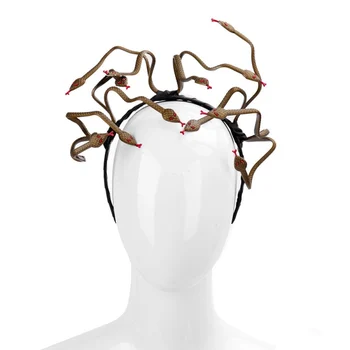 Halloween Carnival Cosplay Costume Hair Clasp Accessory Animal Stirnband PVC Scary Medusa Snake Headband New Qgnv
Halloween Carnival Cosplay Costume Hair Clasp Accessory Animal Stirnband PVC Scary Medusa Snake Headband New Qgnv