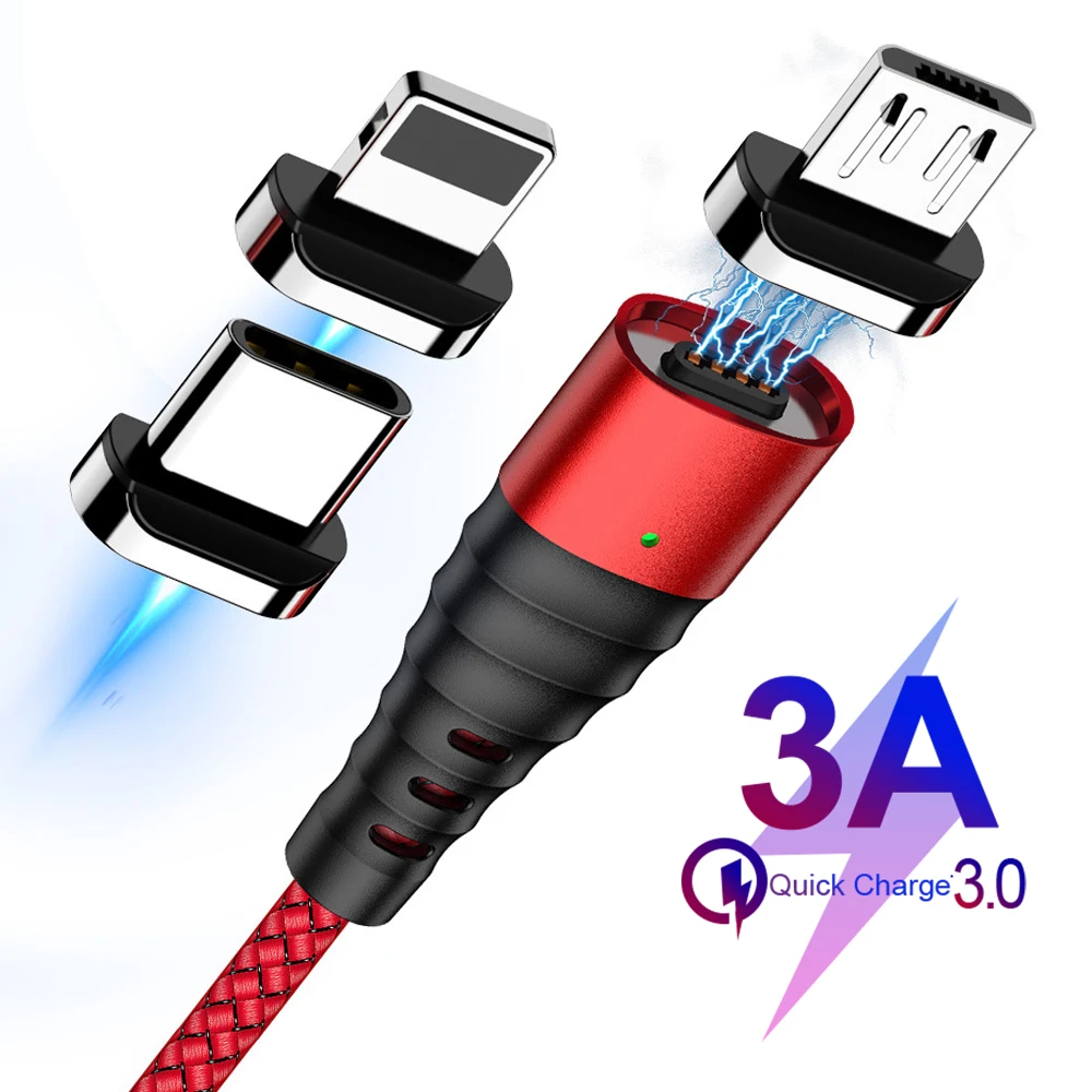 Magnetic Charge Cable for iPhone XS X Type C Fast Charging Cable for Huawei Samsung Micro USB Magnet Charger Adapter for Xiaomi
Magnetic Charge Cable for iPhone XS X Type C Fast Charging Cable for Huawei Samsung Micro USB Magnet Charger Adapter for Xiaomi
