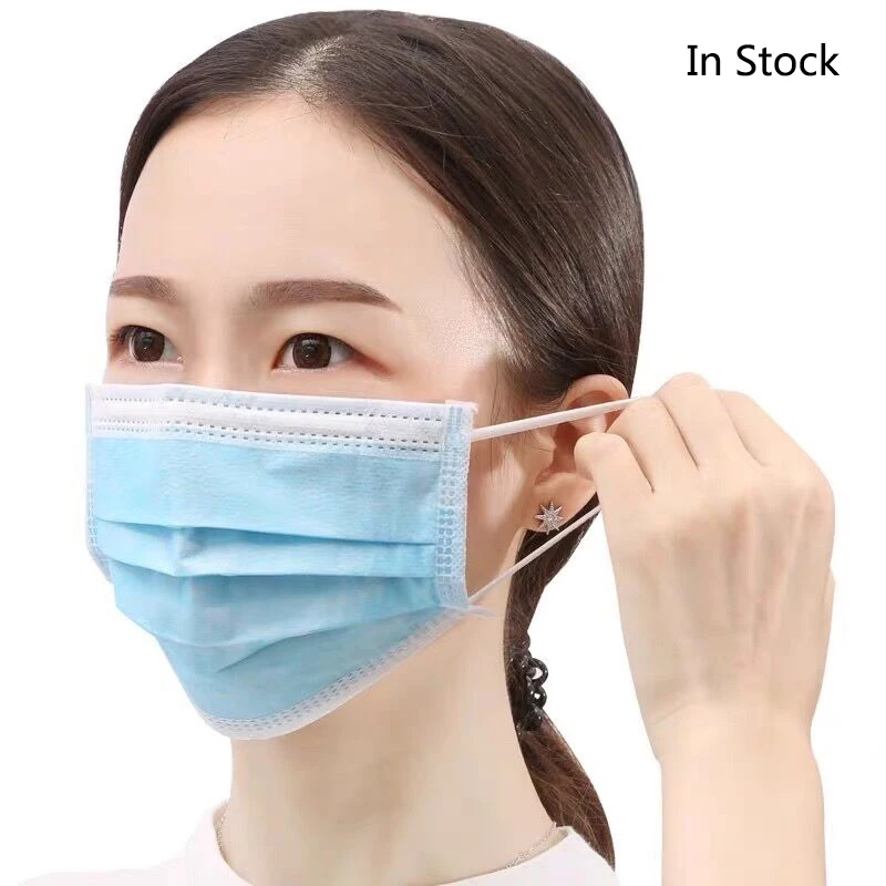 Anti-Pollution 3 Layer Mask dust protection Masks Disposable Face Masks Elastic Ear Loop Disposable Dust Filter Blue Mask
Anti-Pollution 3 Layer Mask dust protection Masks Disposable Face Masks Elastic Ear Loop Disposable Dust Filter Blue Mask