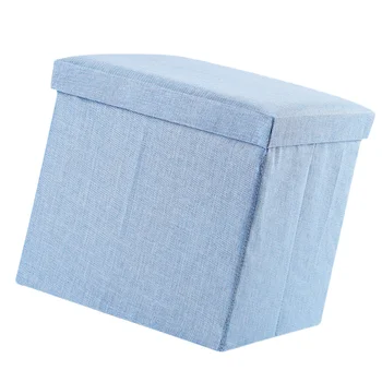 1pc Folding Cloth Storage Stool Household Sundries Storage Box Square Storage Cube Multifunctional Footstool (Sky-blue)
1pc Folding Cloth Storage Stool Household Sundries Storage Box Square Storage Cube Multifunctional Footstool (Sky-blue)