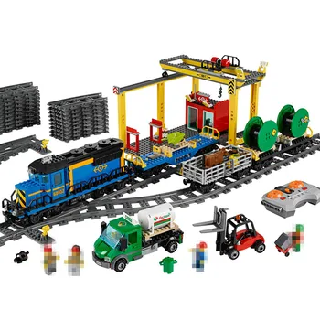 BYFreightTrain Building Blocks Bricks Educational Toys for Children Compatible Electric Cargo Train Railway Block Set Model Gift
BYFreightTrain Building Blocks Bricks Educational Toys for Children Compatible Electric Cargo Train Railway Block Set Model Gift