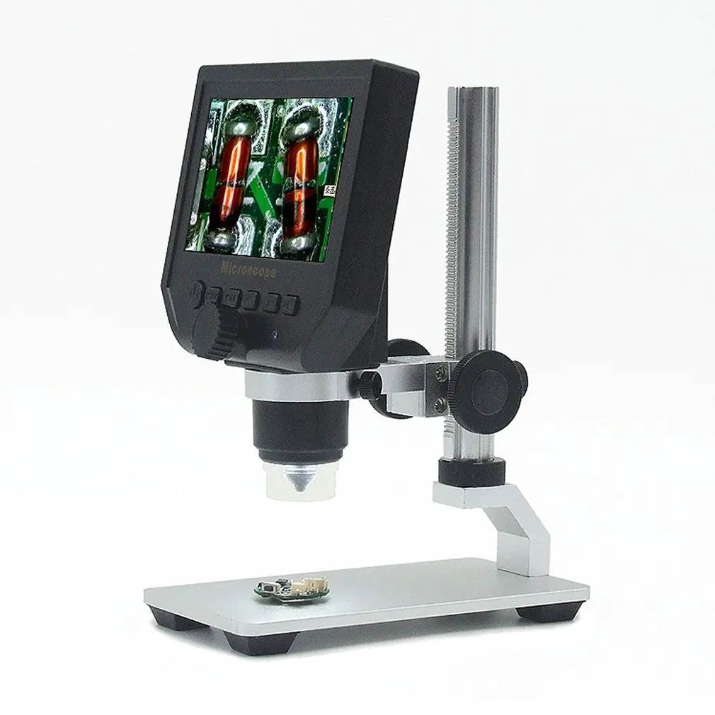 Digital USB Microscope 600X 4.3 LCD screen Electronic Monitor Magnifier 3.6MP CCD Adjustable 8 LEDs
Digital USB Microscope 600X 4.3 LCD screen Electronic Monitor Magnifier 3.6MP CCD Adjustable 8 LEDs