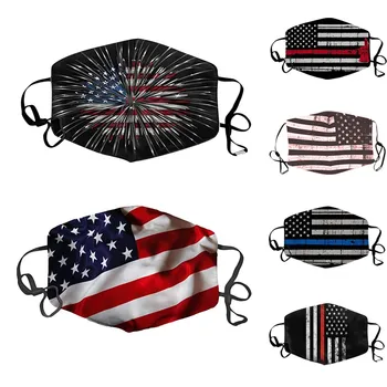 Unisex Mouth Mask Flag Pattern Printing Dustproof Mask Foggy Haze Anti-spitting Protective Reusable Washable Masks Women And Men
Unisex Mouth Mask Flag Pattern Printing Dustproof Mask Foggy Haze Anti-spitting Protective Reusable Washable Masks Women And Men