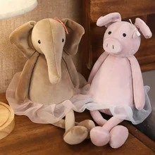 35/50cm Ballet Animals Plush Toy Ultra Soft Lace Dressed Elephant Pig Stuffed Doll For Girls Ladies Birthday Gift
35/50cm Ballet Animals Plush Toy Ultra Soft Lace Dressed Elephant Pig Stuffed Doll For Girls Ladies Birthday Gift