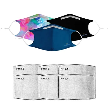 3PC Universal Washable Face mascaras Anti-dust proof Breathable Prevent 3D Print Cotton PM2.5 Protective Mouth Face Toiletry Kit
3PC Universal Washable Face mascaras Anti-dust proof Breathable Prevent 3D Print Cotton PM2.5 Protective Mouth Face Toiletry Kit