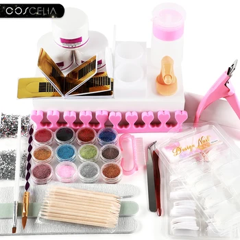COSCELIA Pro Acrylic Nail Kit Manicure Pedicure Tools Set Nail Set UV Gel Nail Art Tools Acrylic Powder Manicure Tools Set Kits
COSCELIA Pro Acrylic Nail Kit Manicure Pedicure Tools Set Nail Set UV Gel Nail Art Tools Acrylic Powder Manicure Tools Set Kits