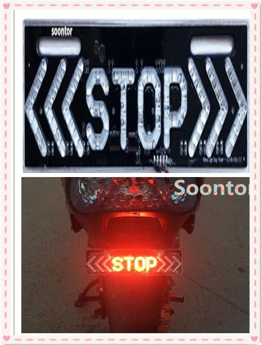 STOP LED Rear Lights Motorcycle Lighting MotoTail Brake Light Indicator Lamp for SUZUKI GSXR1100 GSXR400 GT250 GT550 RG500
STOP LED Rear Lights Motorcycle Lighting MotoTail Brake Light Indicator Lamp for SUZUKI GSXR1100 GSXR400 GT250 GT550 RG500