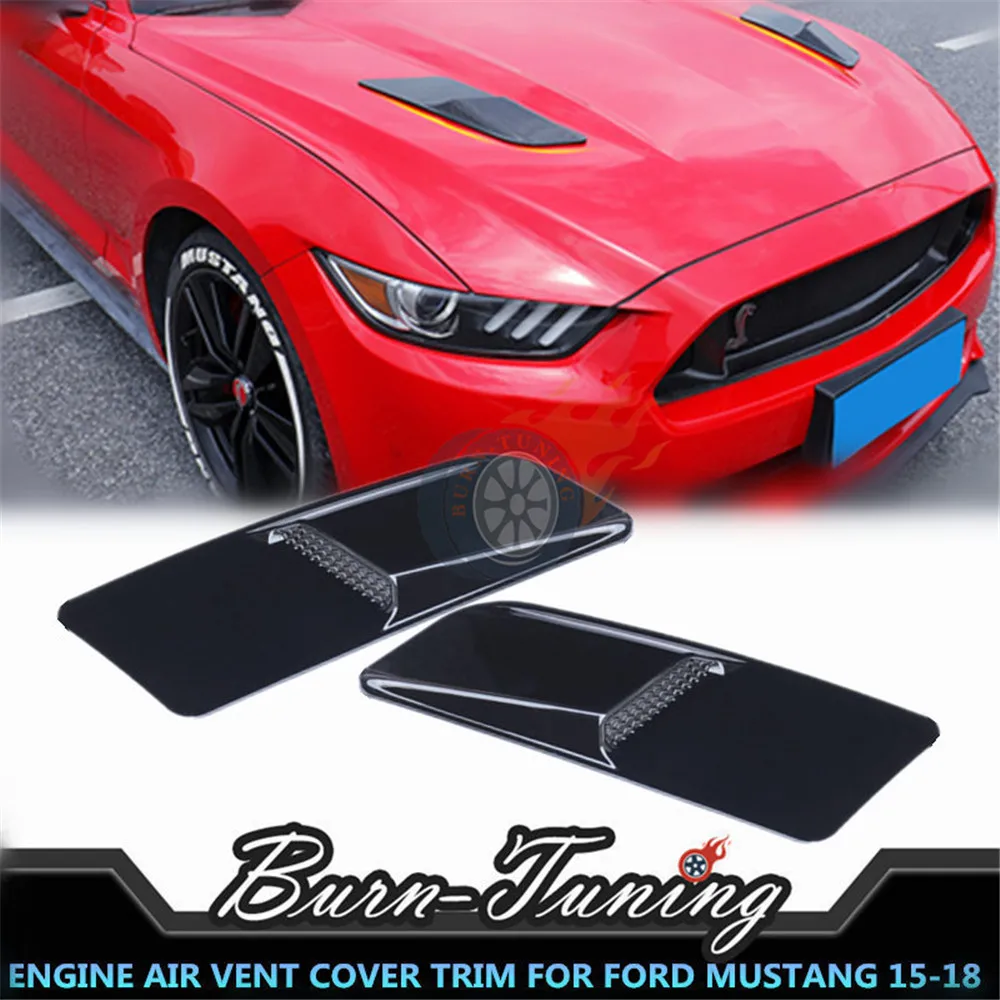 ABS Engine Air Vent Cover Trim For Ford Mustang GT GT350 GT500 2015-2018 Car Styling Decor Parts Engine Hood Air Outlets Cover
ABS Engine Air Vent Cover Trim For Ford Mustang GT GT350 GT500 2015-2018 Car Styling Decor Parts Engine Hood Air Outlets Cover