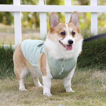 New Style Macaroon Color Dog Cotton Coat Cute Slim Fit Teddy Corgi Clothes Winter Warm plus Velvet Pet Coat
New Style Macaroon Color Dog Cotton Coat Cute Slim Fit Teddy Corgi Clothes Winter Warm plus Velvet Pet Coat