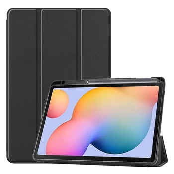 Slim Tri-Fold Stand Shockproof Smart Cover Case For Samsung Galaxy Tab S6 Lite 10.4 Inch 2020 Model SM-P610/P615 Tablet
Slim Tri-Fold Stand Shockproof Smart Cover Case For Samsung Galaxy Tab S6 Lite 10.4 Inch 2020 Model SM-P610/P615 Tablet