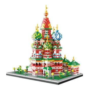 4650pcs small particle building block famous street building Russia Vasily cathedral toy
4650pcs small particle building block famous street building Russia Vasily cathedral toy
