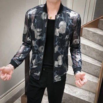 Chaqueta Hombre Sunscreen Clothes 2020 Summer Streetwear Night Hairstyle Division Jacket Fashion Sociology Loose Coat Man
Chaqueta Hombre Sunscreen Clothes 2020 Summer Streetwear Night Hairstyle Division Jacket Fashion Sociology Loose Coat Man