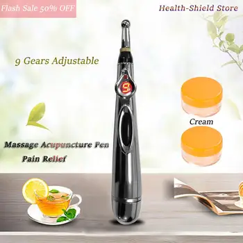Electronic Acupuncture Pen Body Massage Pen Electric Meridian Laser Therapy Instrument Energy Pen Pain Relief Body Massage Tools
Electronic Acupuncture Pen Body Massage Pen Electric Meridian Laser Therapy Instrument Energy Pen Pain Relief Body Massage Tools