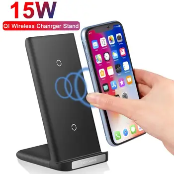 2020 New 15W Qi Wireless Charger Stand For IPhone Samsung Fast Wireless Charging Station Phone Charger Car Charger
2020 New 15W Qi Wireless Charger Stand For IPhone Samsung Fast Wireless Charging Station Phone Charger Car Charger