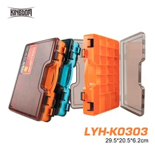Kingdom Fishing Tackle Box Multifunctional Double Sided Adjustable Box 29.5*20.5*6.2cm 495g Bait Lure Hook Fishing Accessories
Kingdom Fishing Tackle Box Multifunctional Double Sided Adjustable Box 29.5*20.5*6.2cm 495g Bait Lure Hook Fishing Accessories