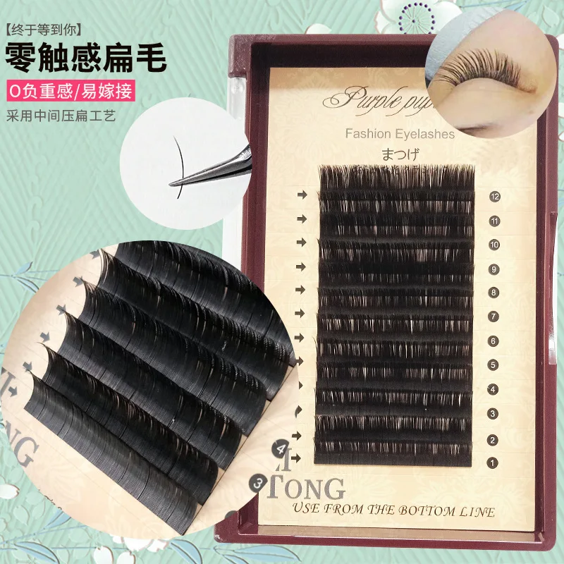 Ellipse Flat Lash Split Tip profession Soft Silk Flat Lashes Matte Flat Eyelash Extension Light Weight Professionals C/D Curl
Ellipse Flat Lash Split Tip profession Soft Silk Flat Lashes Matte Flat Eyelash Extension Light Weight Professionals C/D Curl